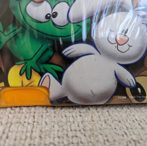 Garfield Binder and folders 90s comic school supplies - Picture 3 of 8